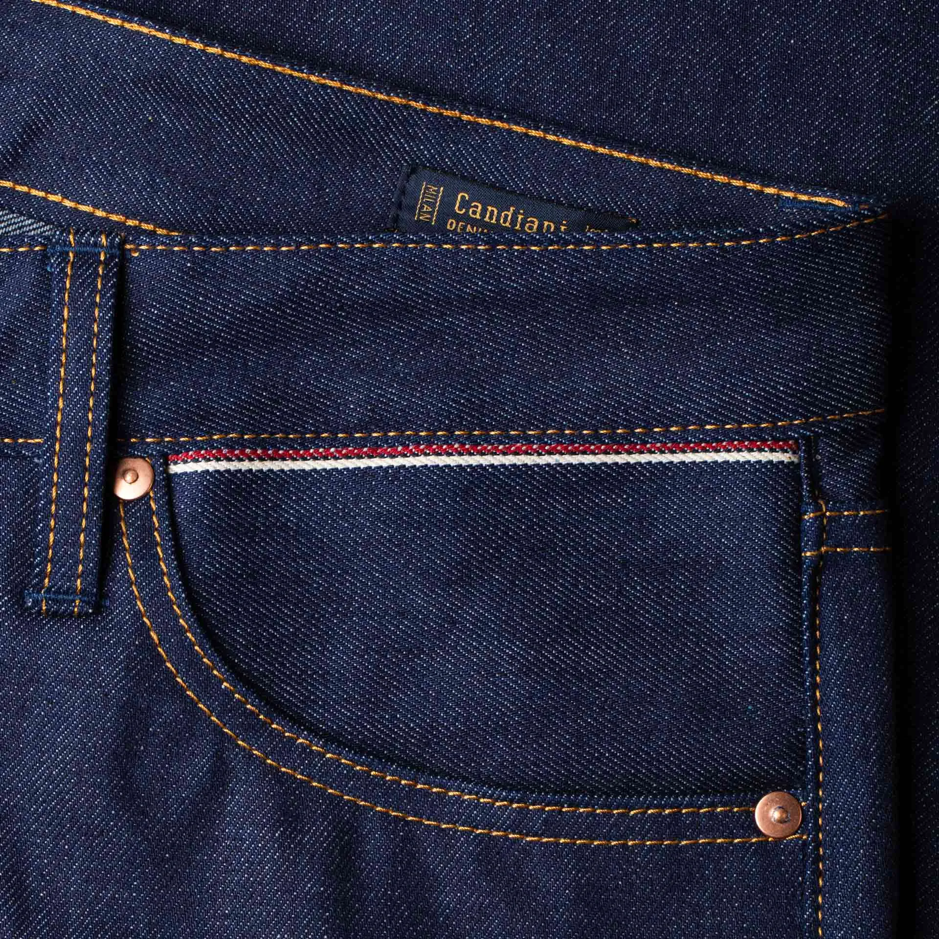 B-04 RELAXED 13 oz. indigo eco selvedge