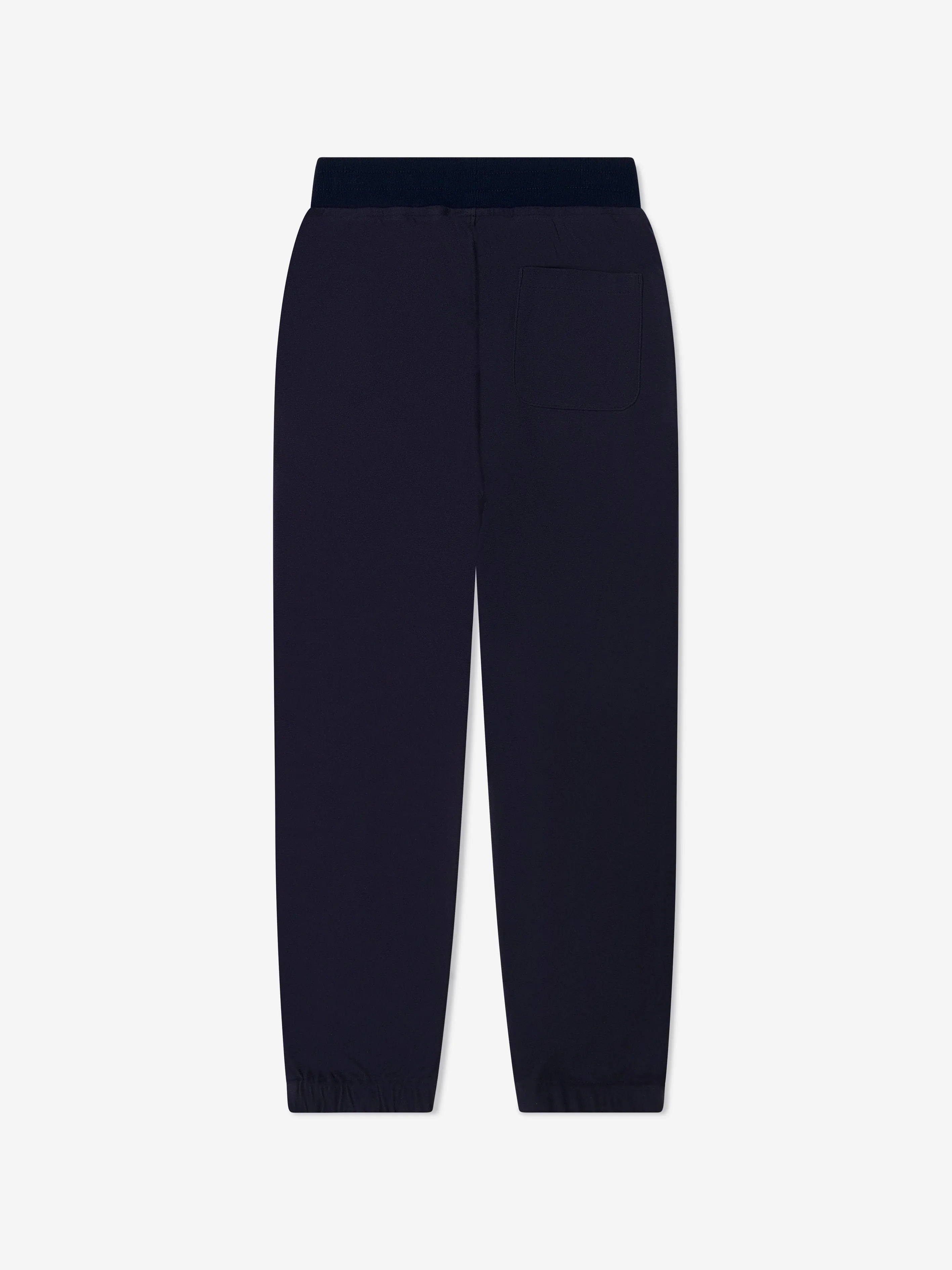 BOSS Boys Logo Joggers In Navy