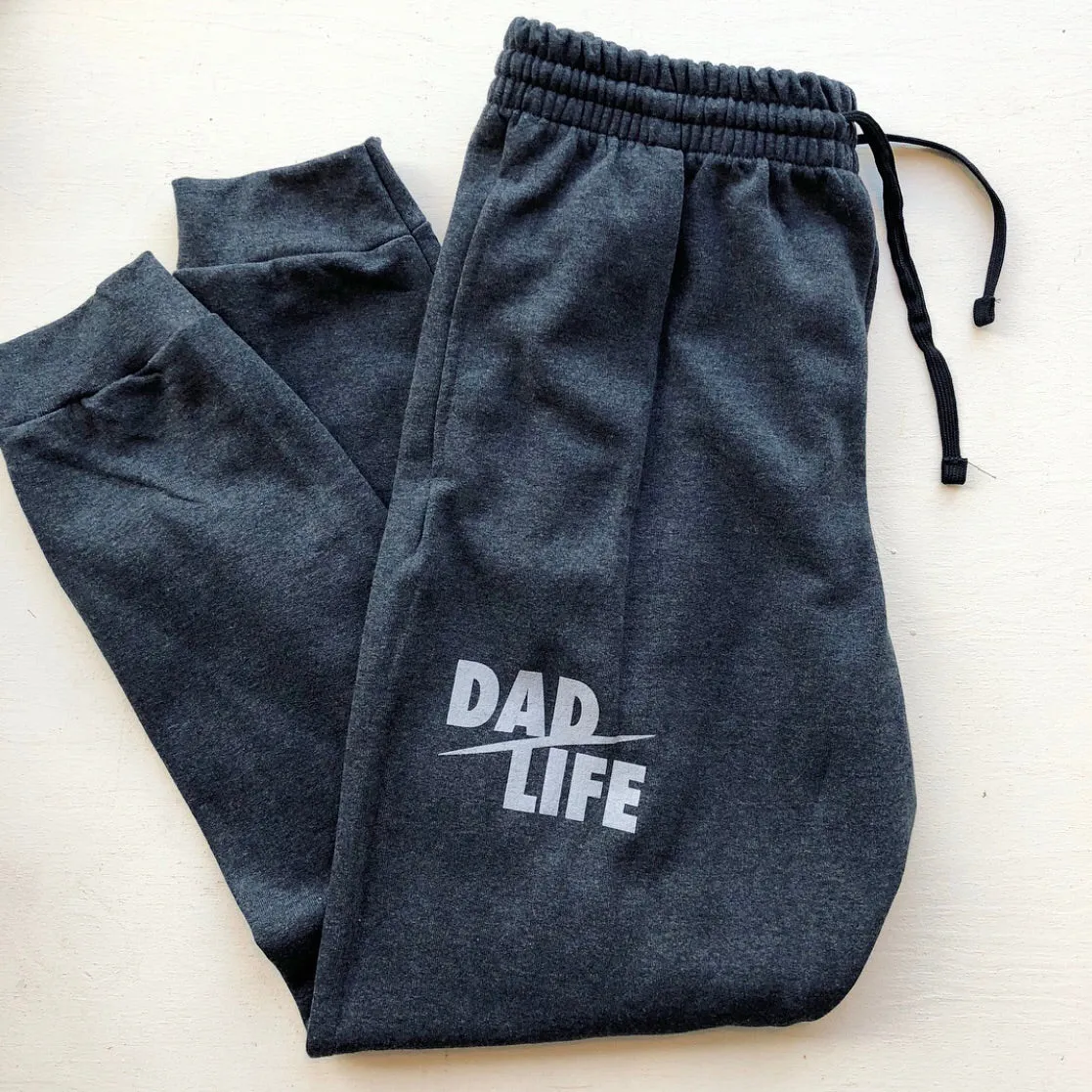 Dad Life Joggers • charcoal