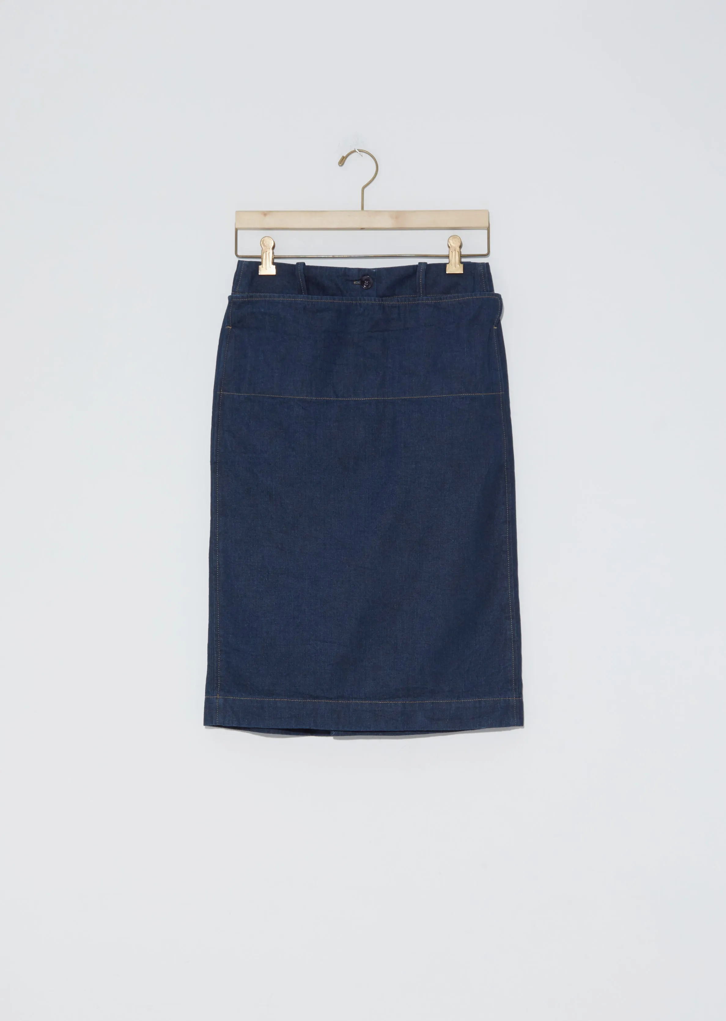 Denim Straight Skirt