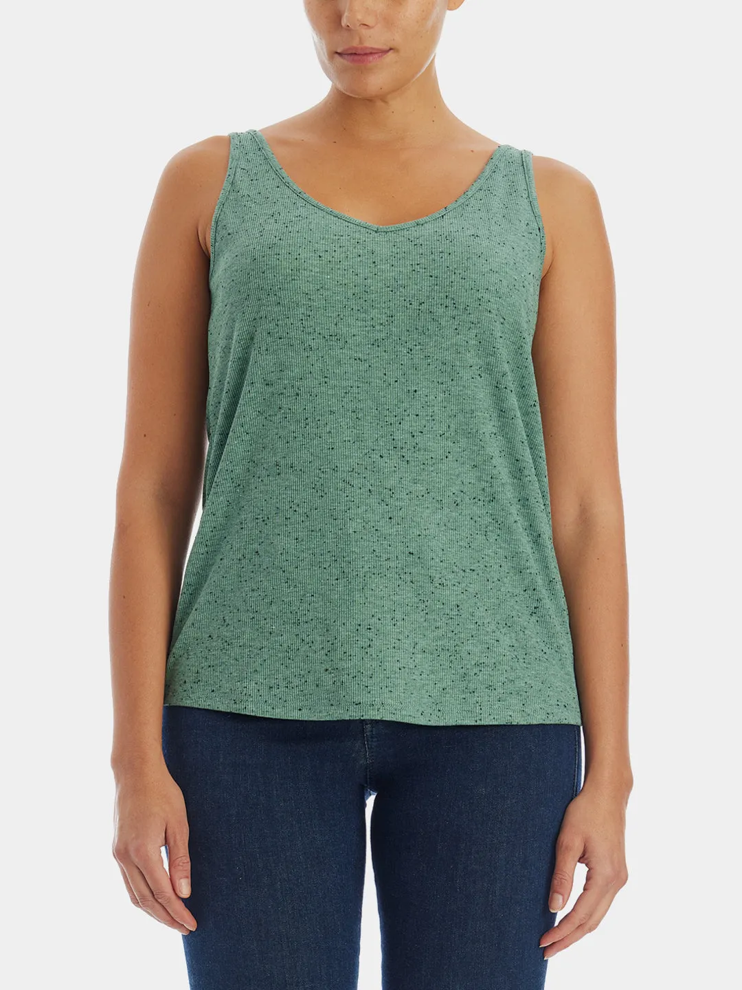 Drapey Ribbed Tank