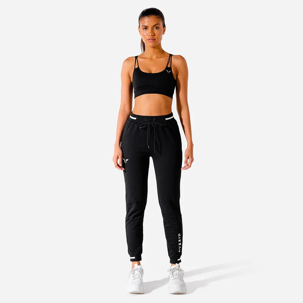 Hybrid Slim Leg Joggers - Black