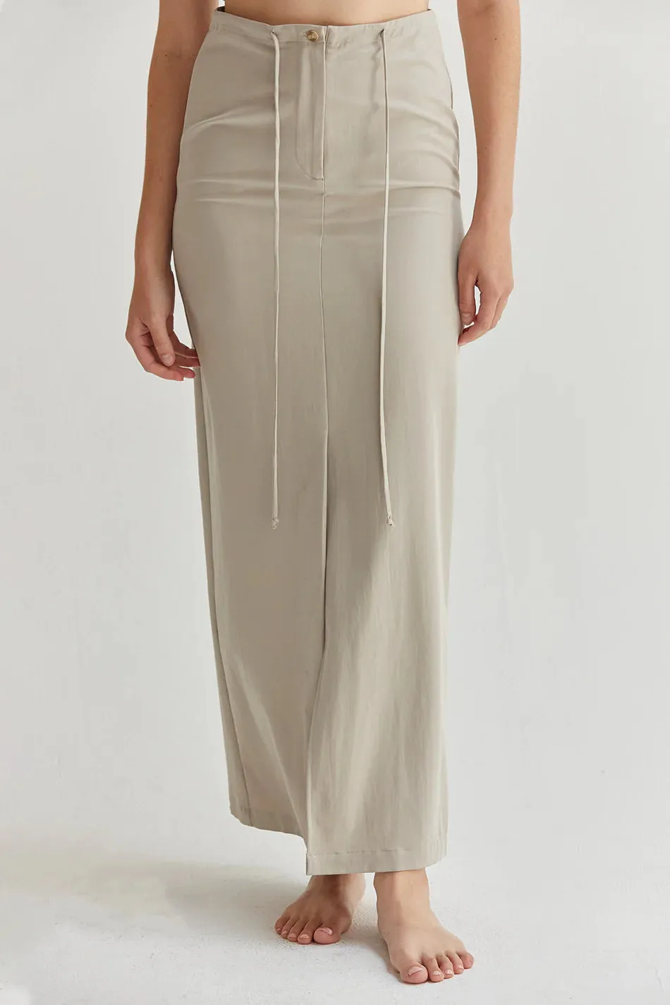 Jayda Tencel Blend Maxi Skirt