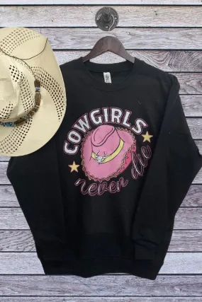 LBL SS COWGIRLS - BLACK