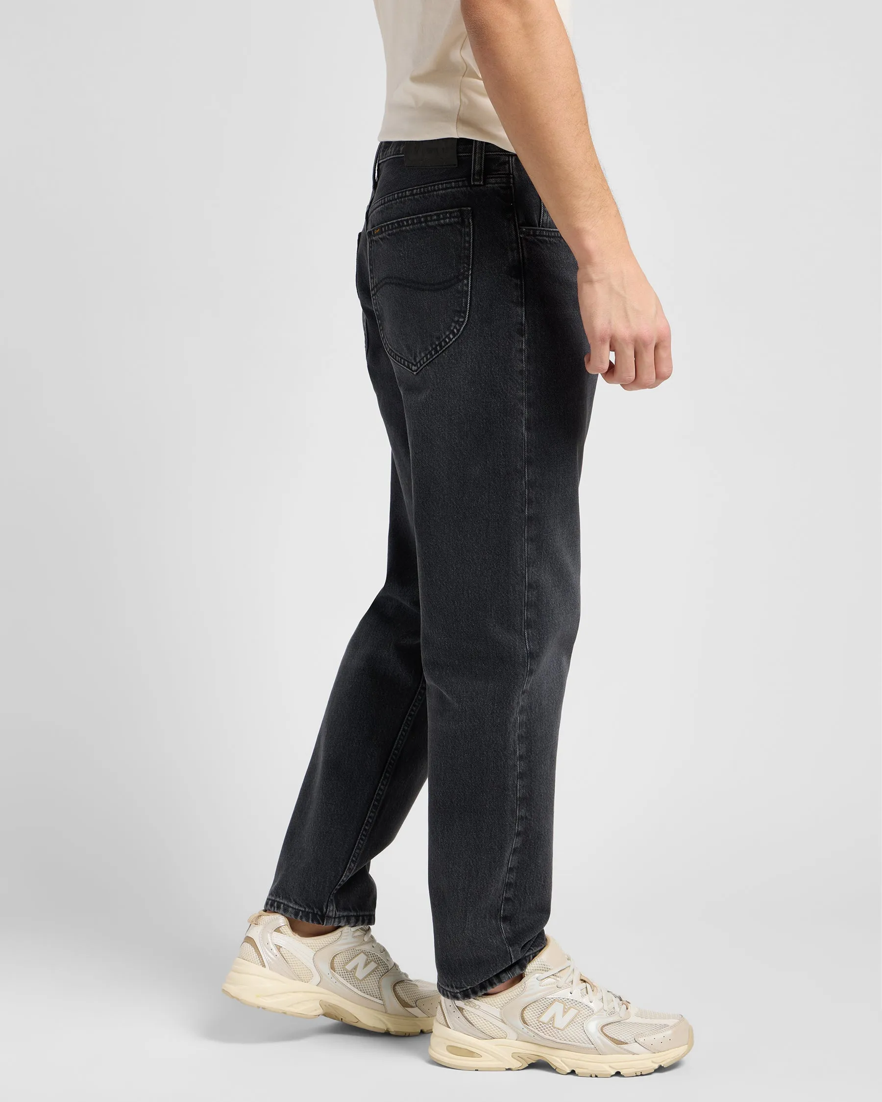 Lee Oscar Relaxed Tapered Mens Jeans - Black Star