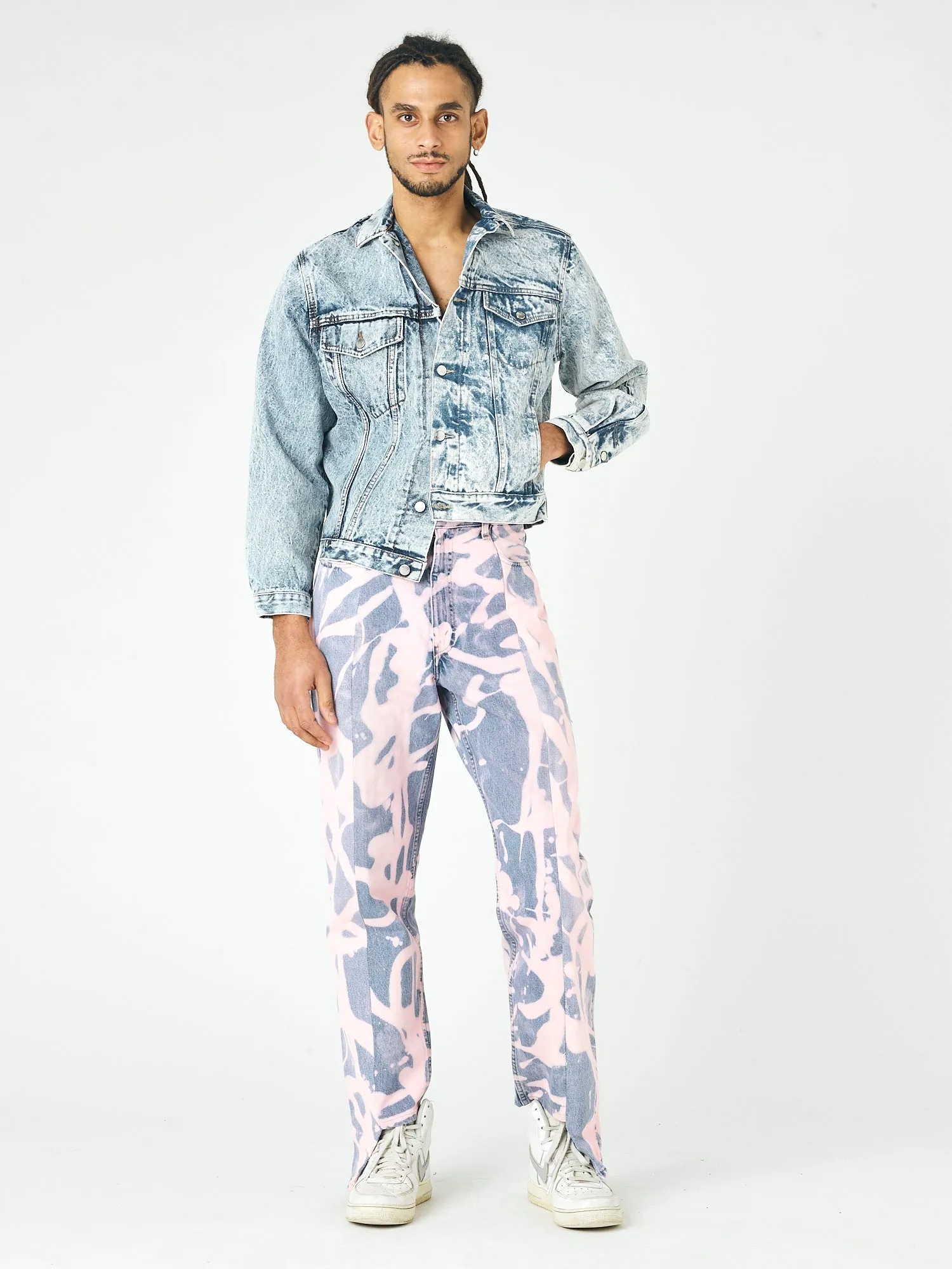 Men's Garcon Jean Bleach Pink