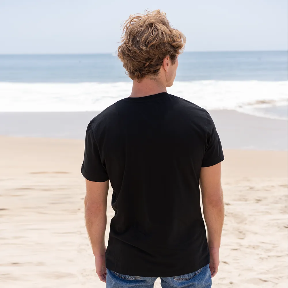 Mens Short Sleeve V-neck