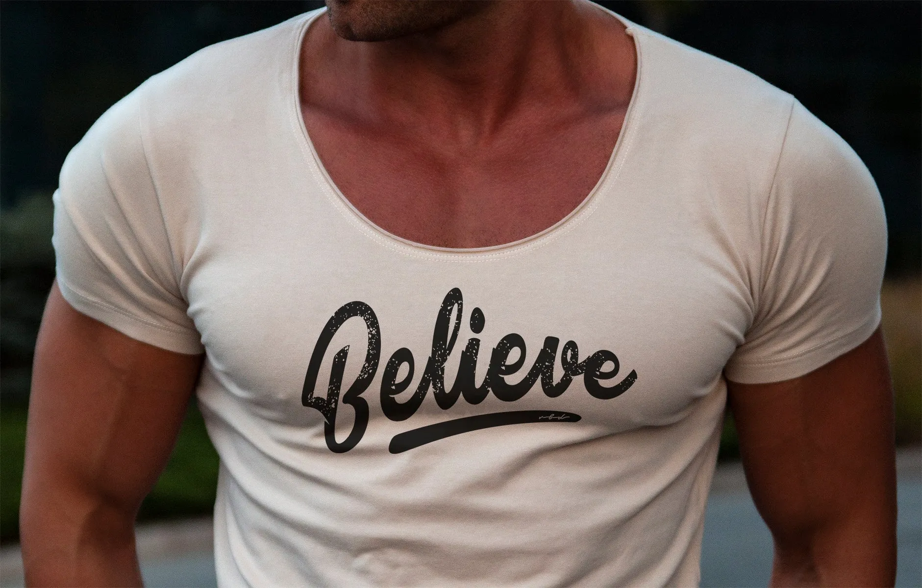 Men's T-shirt Believe MD949