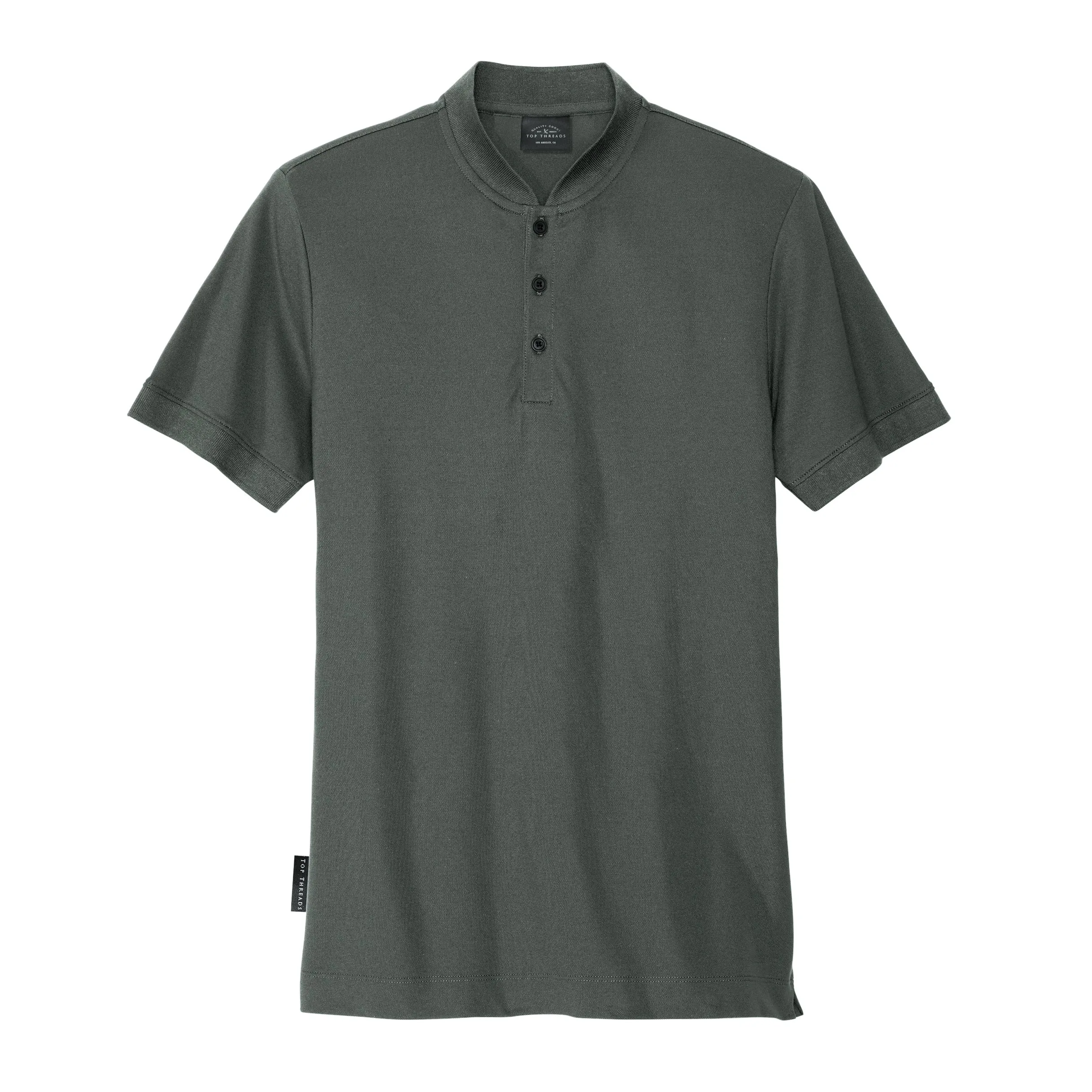 Modern Henley - Slate Gray