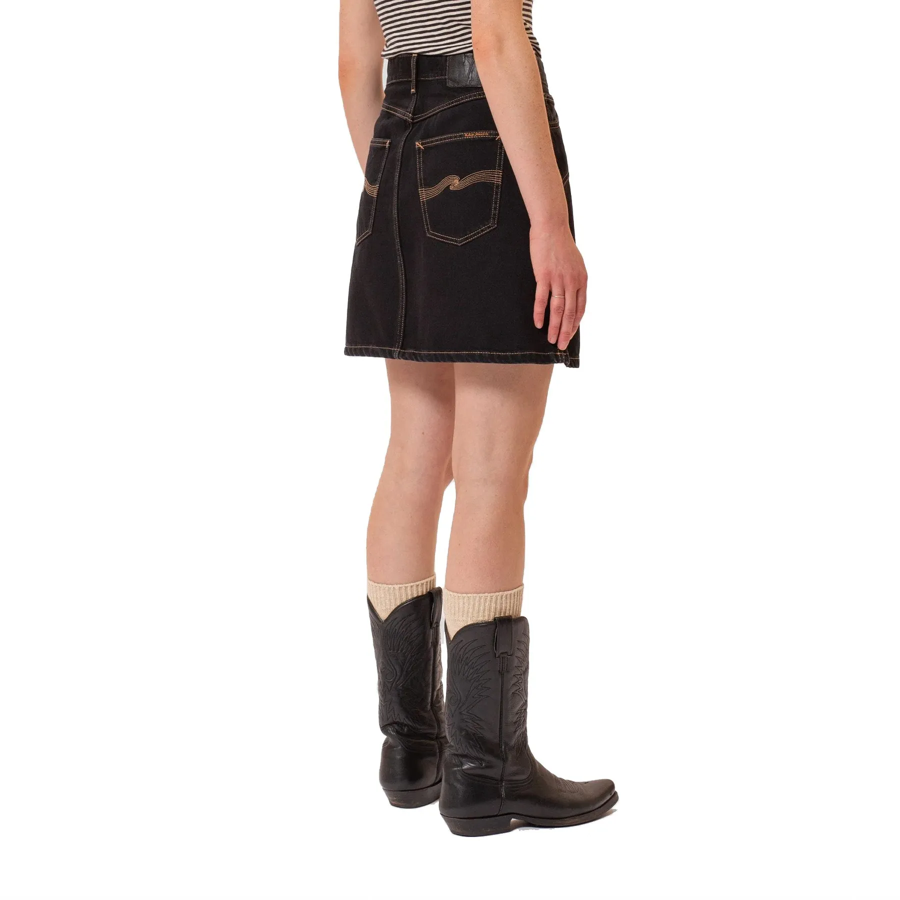 Nudie Jeans Molly Western Denim Skirt