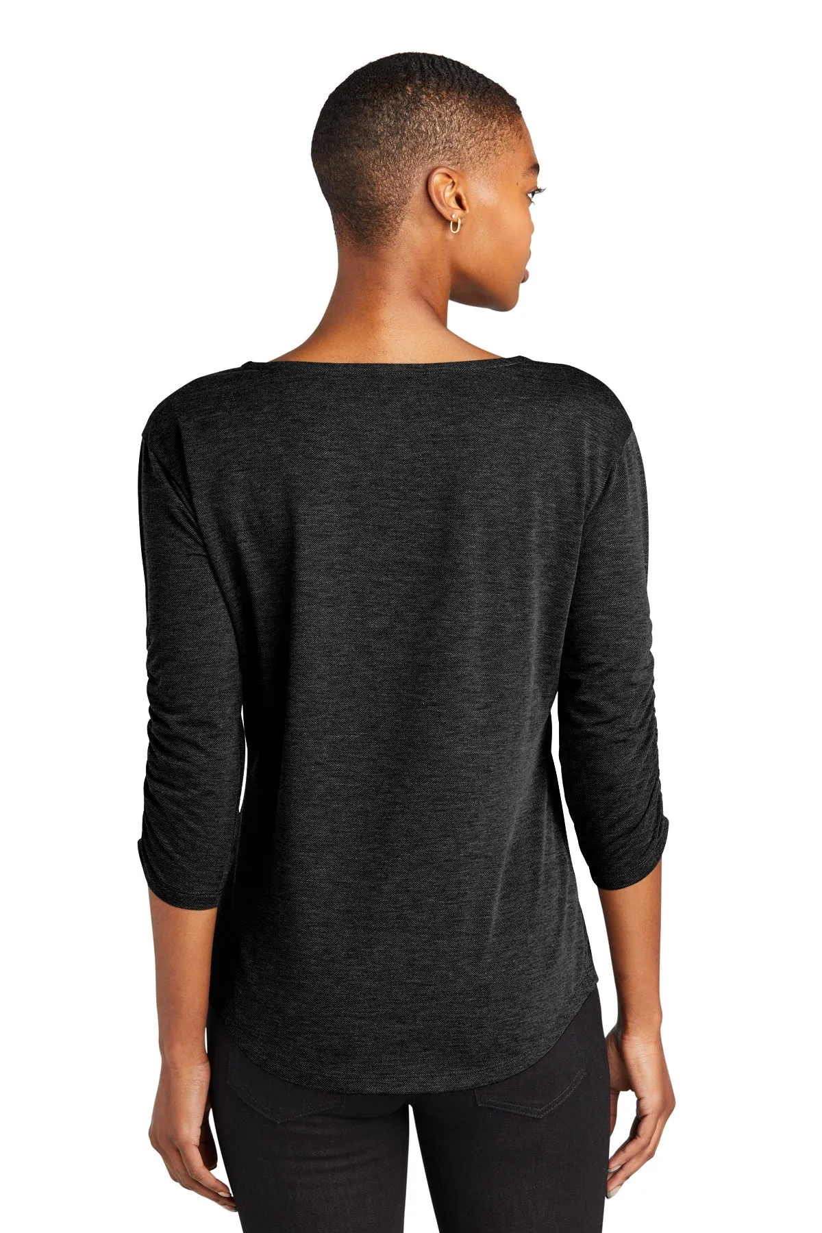 OGIO Ladies Evolution Custom V-Neck Tees, Blacktop