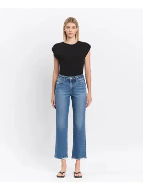 Serena High Rise Straight Jeans