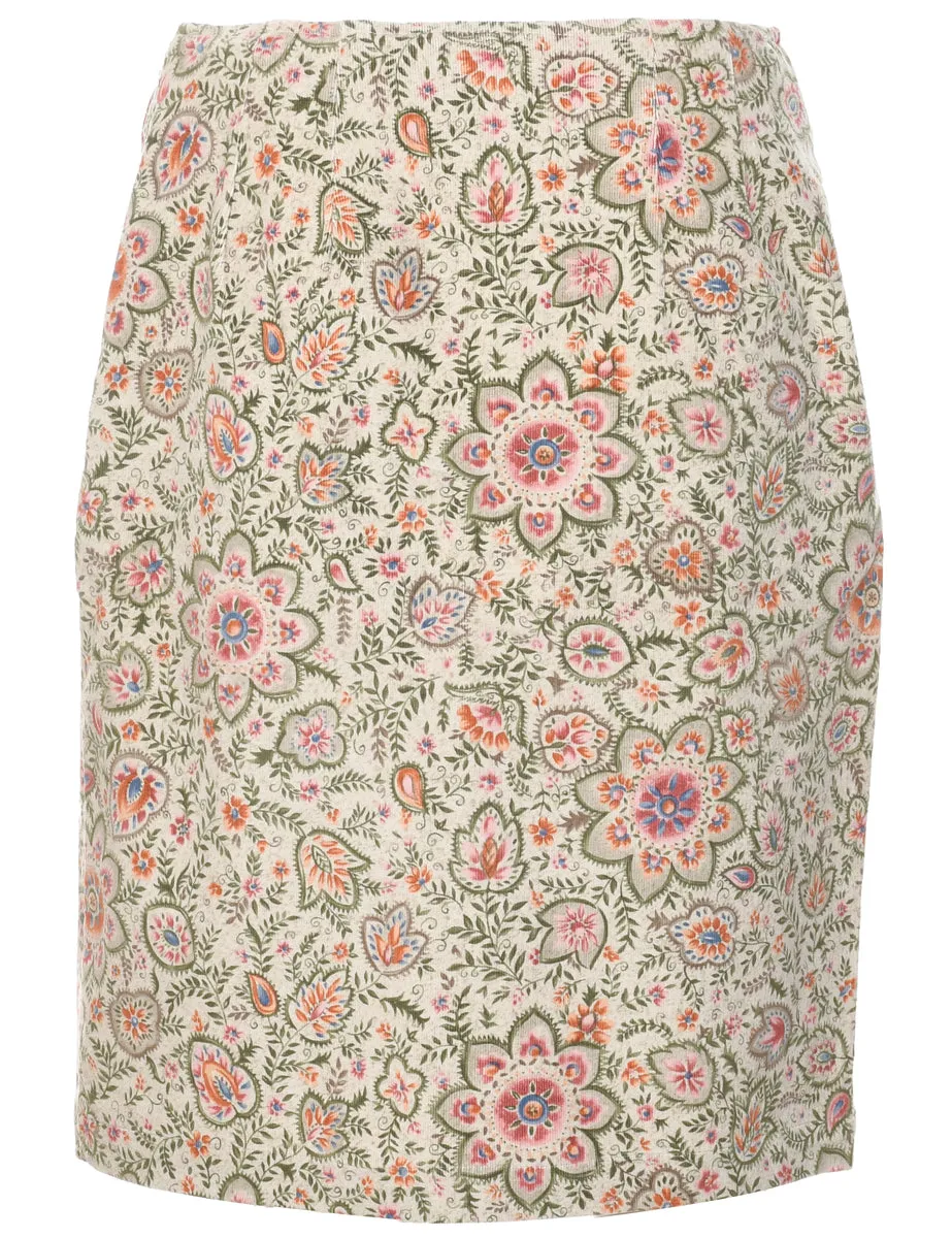 Talbots Corduroy Pencil Skirt - M