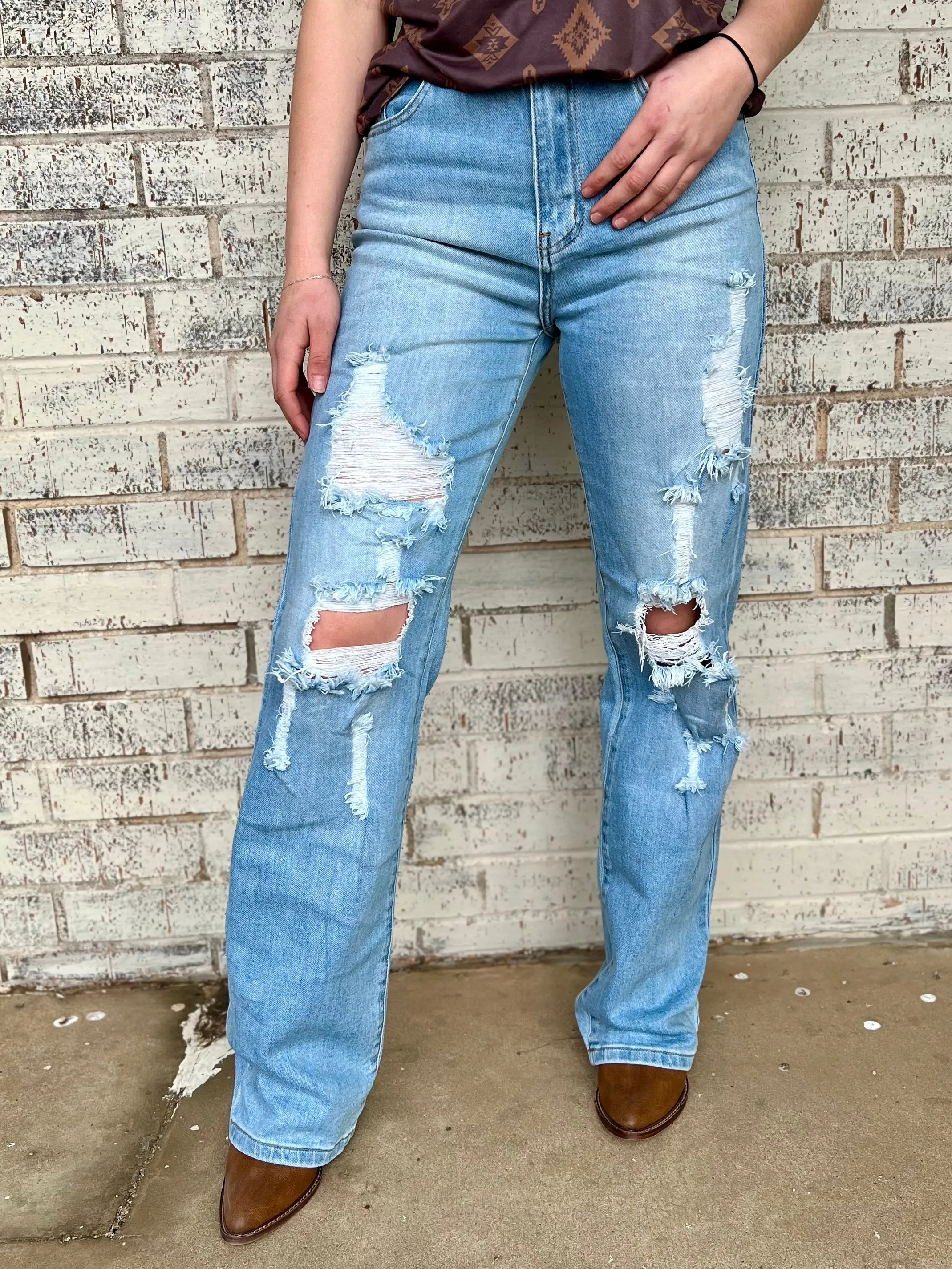 The Ballerini Distressed Jeans