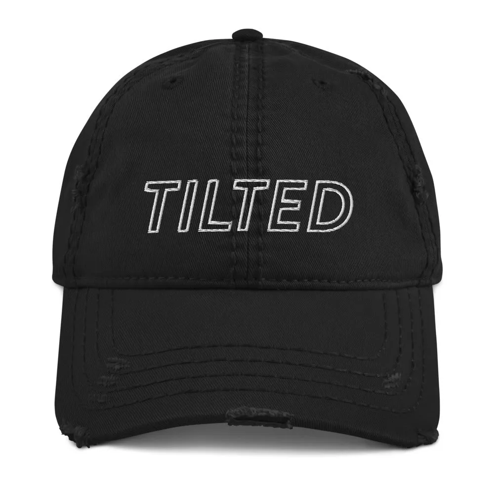 Tilted | Distressed Dad Hat