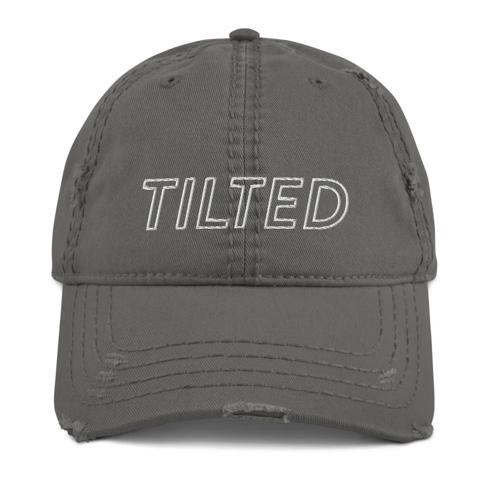 Tilted | Distressed Dad Hat