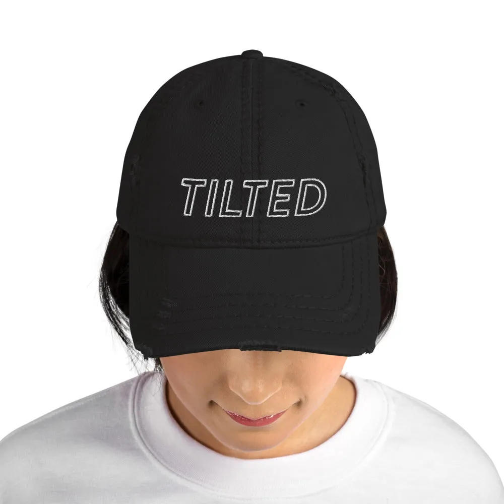 Tilted | Distressed Dad Hat