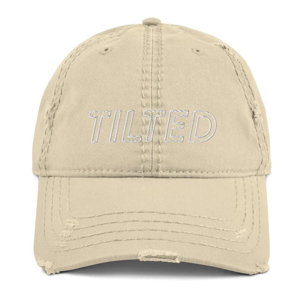 Tilted | Distressed Dad Hat