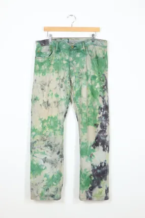 Vintage Reworked Camo Dyed Levis Relaxed Fit Jeans