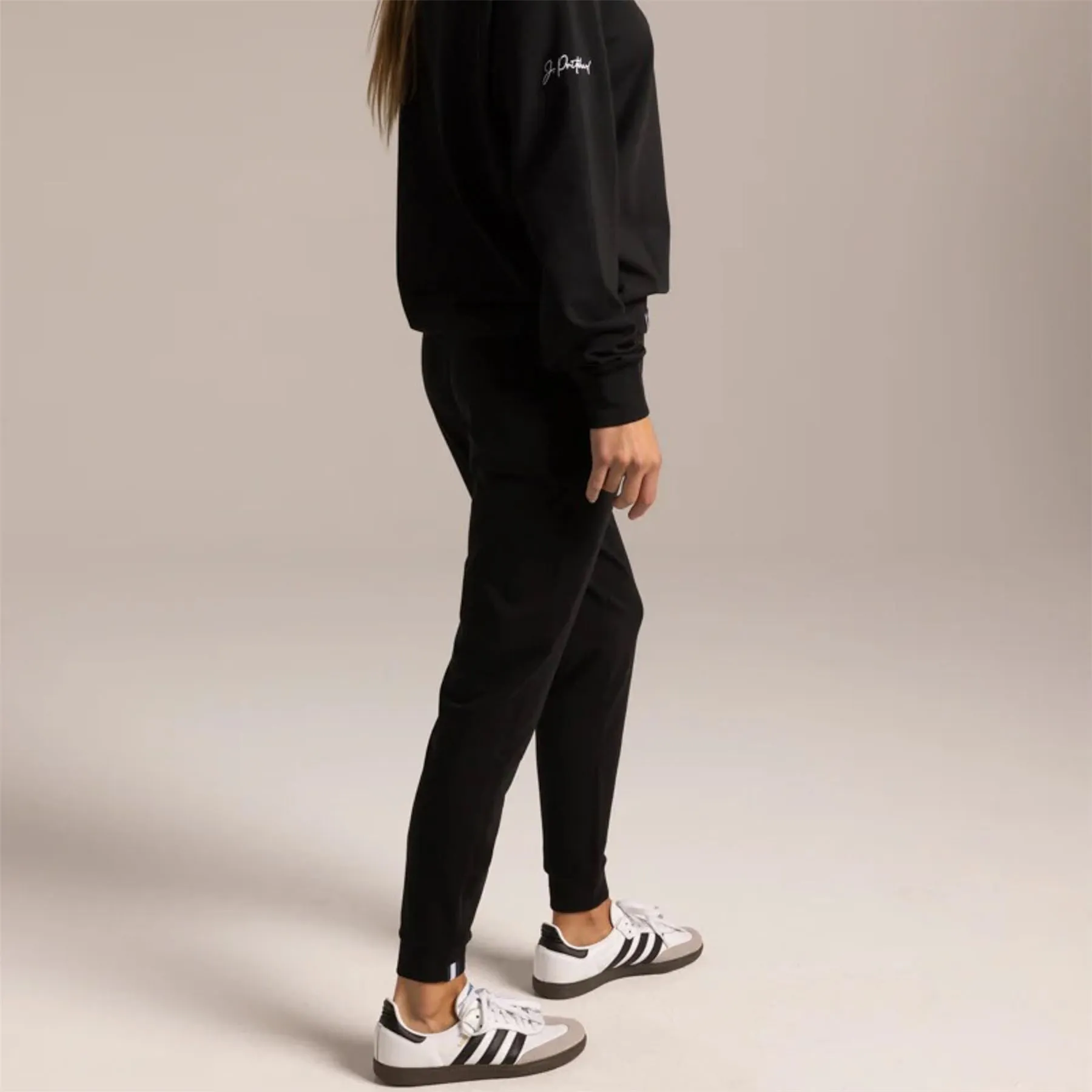 Womens Founders Joggers Pure Black - 2024