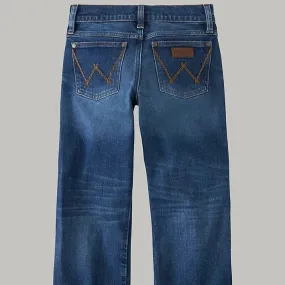 Wrangler Retro Boy's Relaxed Bootcut Jean in Troxler