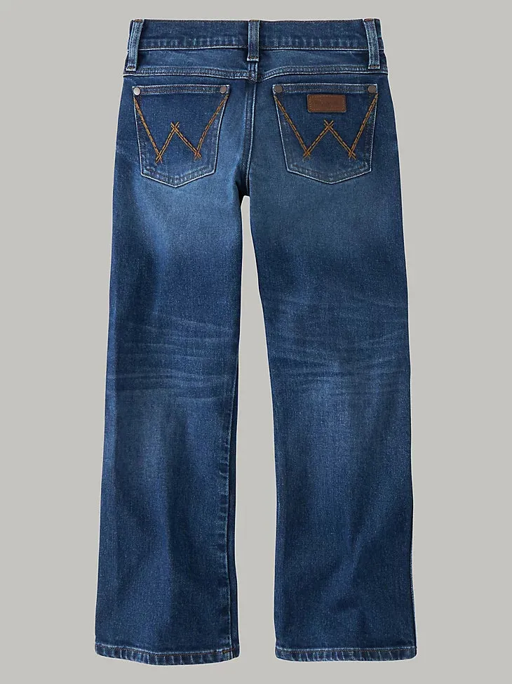 Wrangler Retro Boy's Relaxed Bootcut Jean in Troxler